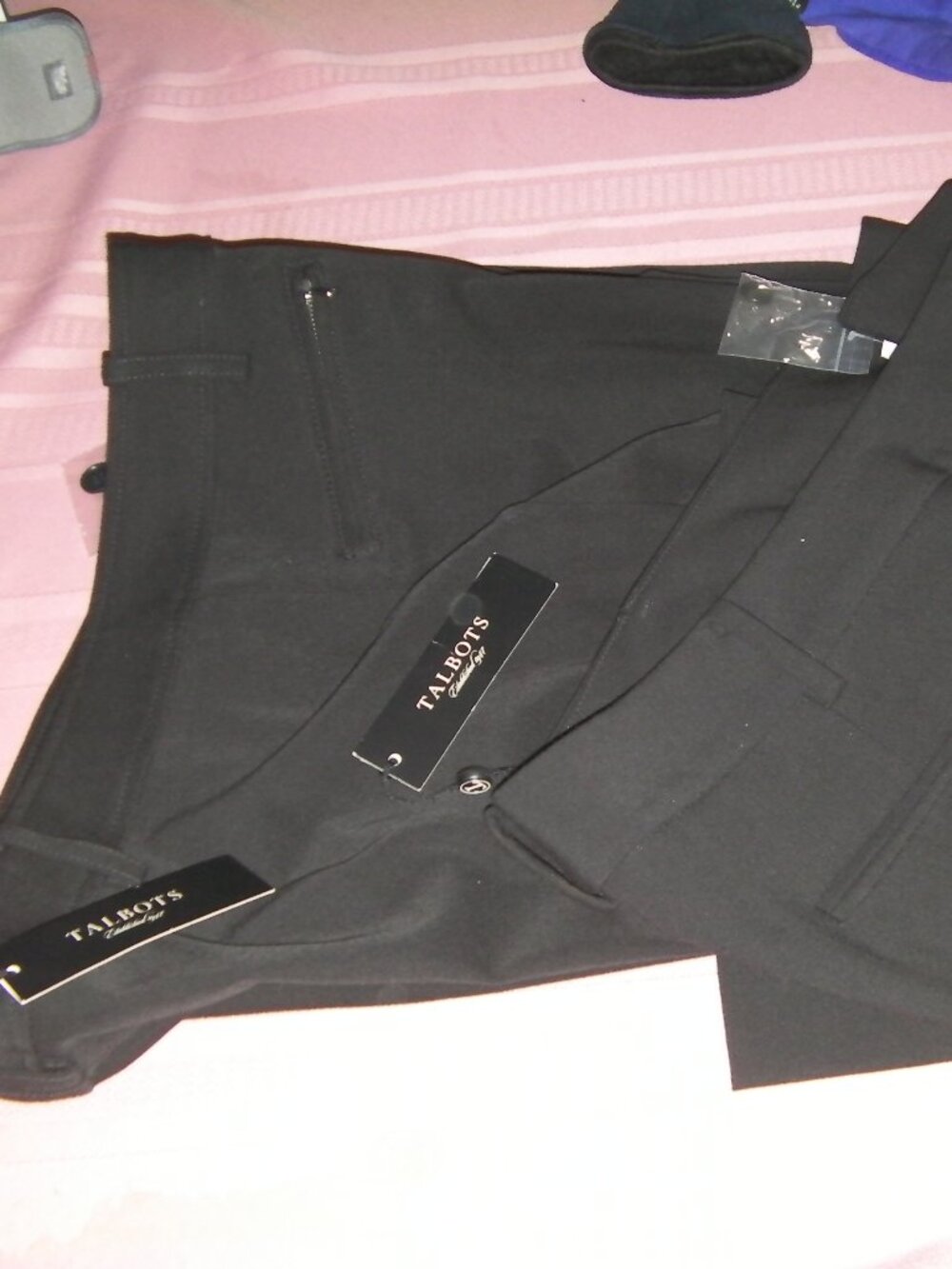 NEW with Tags - Pair (2) TALBOT Black Ladies Dress Pants sz14